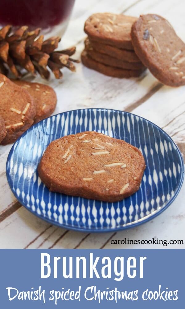 Brunkager (Danish Christmas cookies)