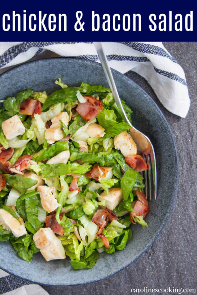 chicken and bacon salad