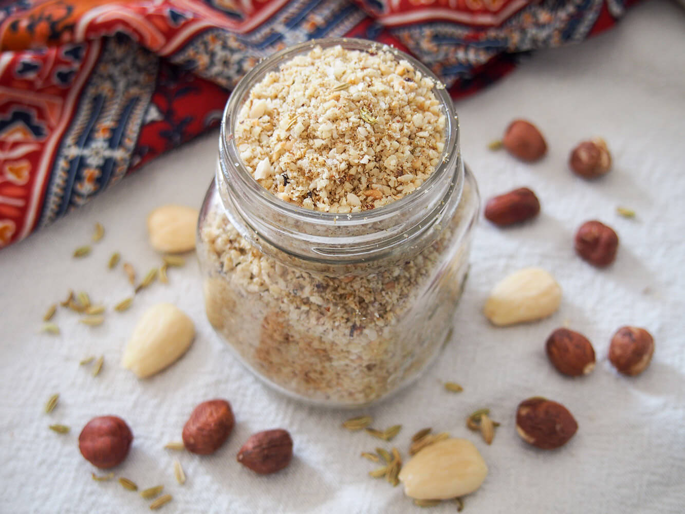 jar of dukkah