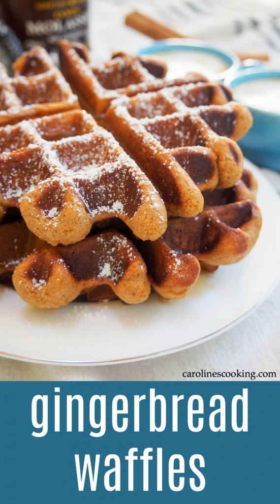 gingerbread waffles