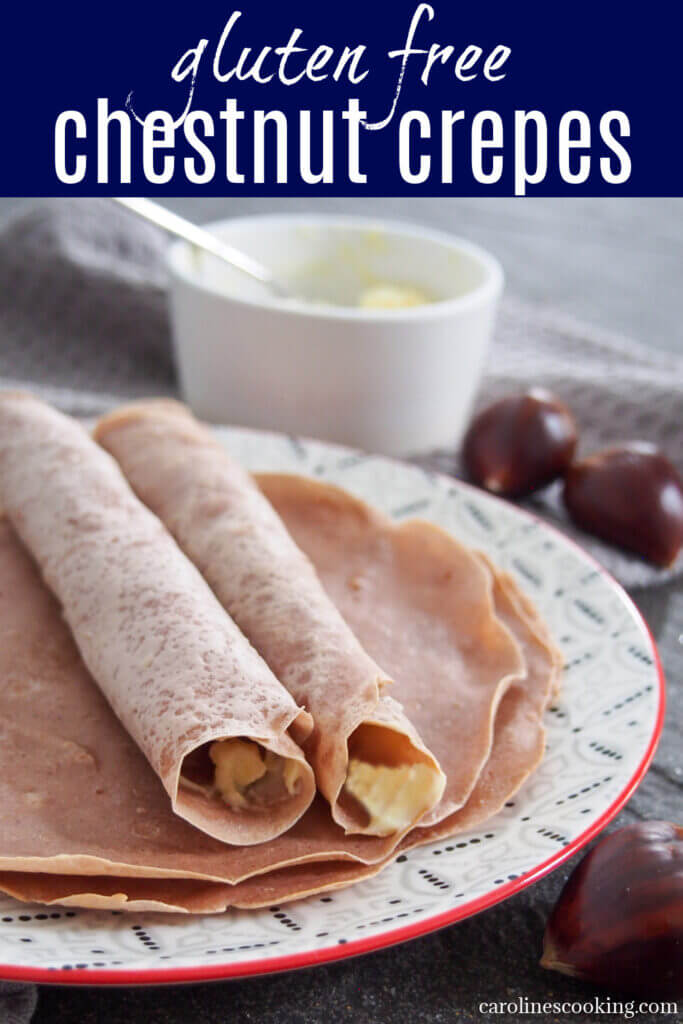 chestnut crepes pancakes