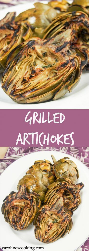 grilled artichokes