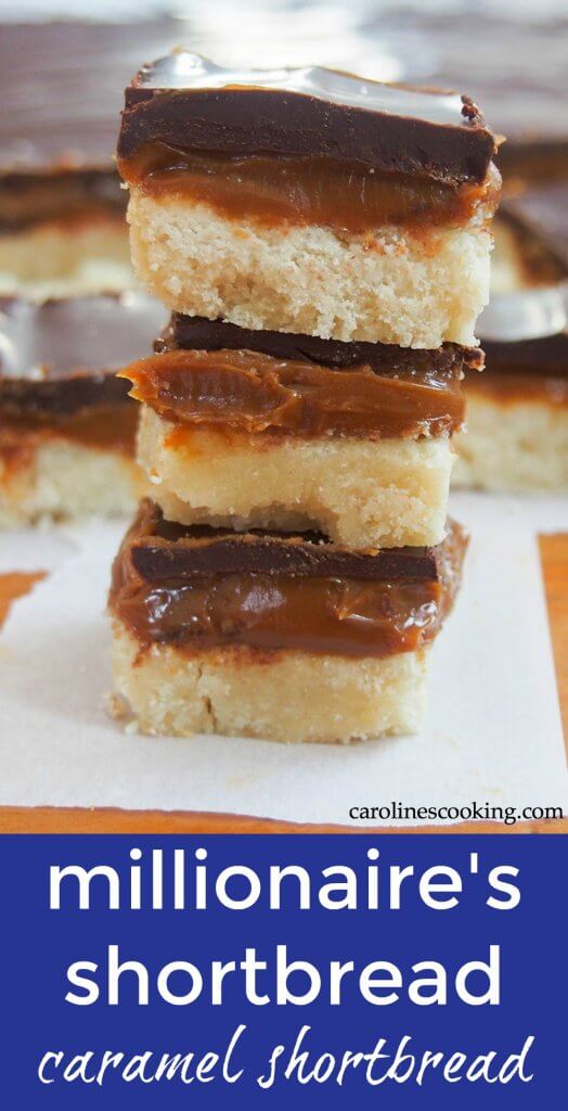 Millionaire's shortbread (caramel shortbread)