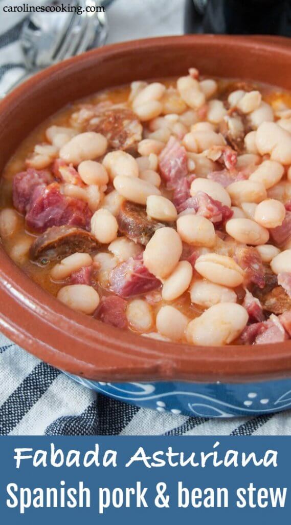 Fabada Asturiana - Spanish pork and bean stew