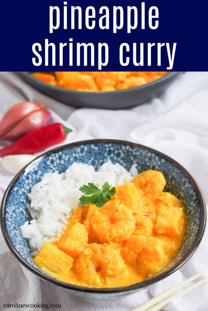 pineapple shrimp curry