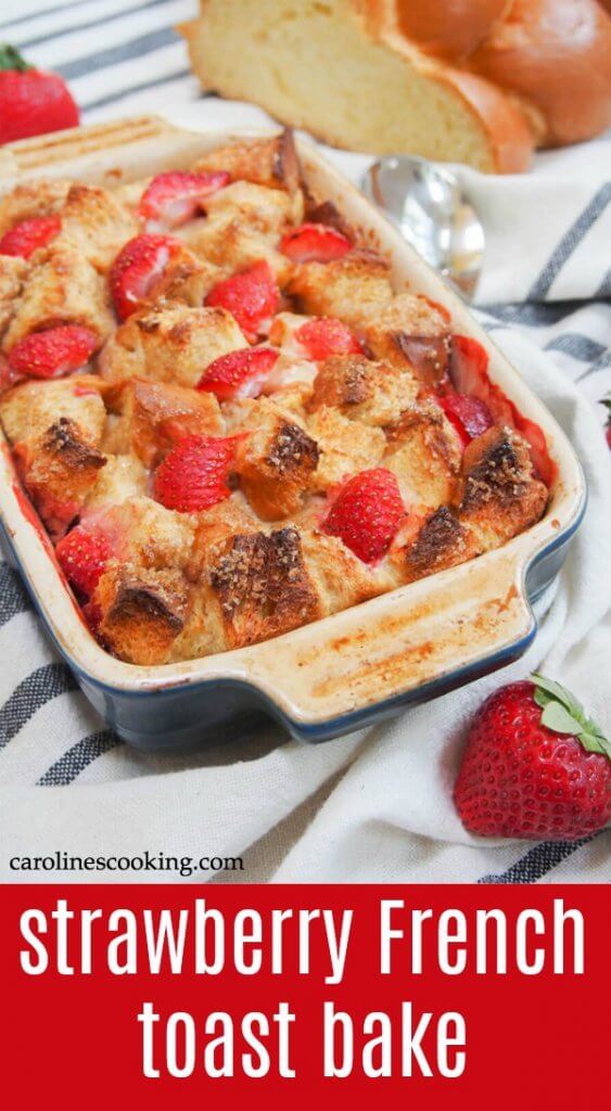 Strawberry French toast bake